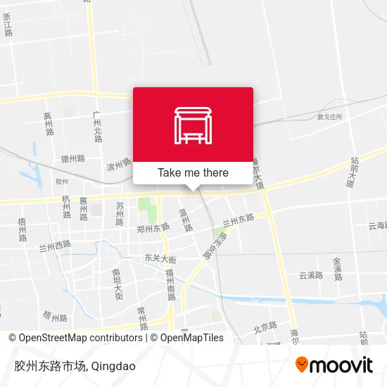 胶州东路市场 map