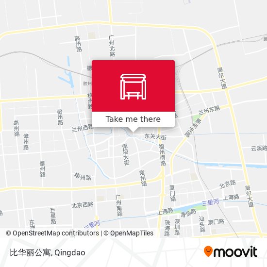 比华丽公寓 map