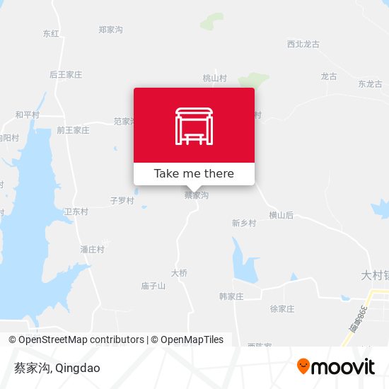 蔡家沟 map