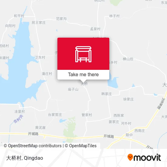 大桥村 map