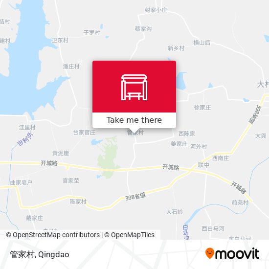 管家村 map
