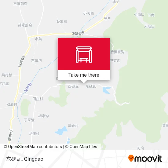 东砚瓦 map