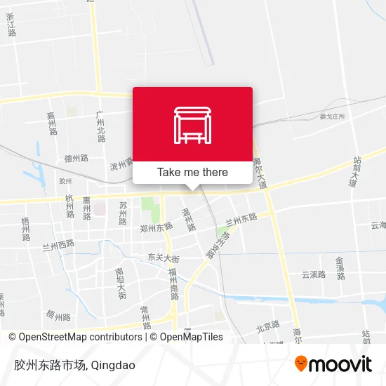 胶州东路市场 map