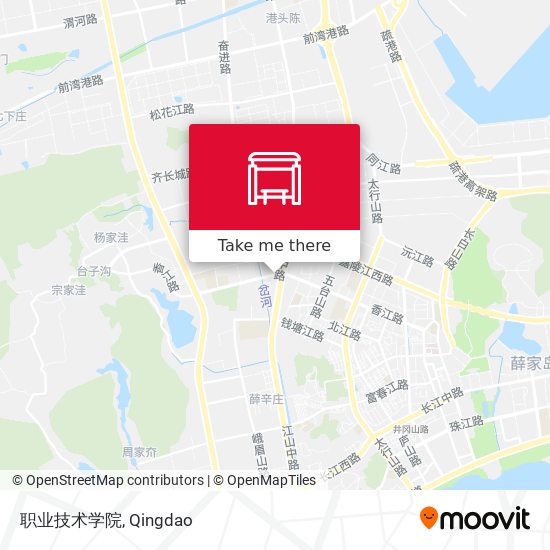 职业技术学院 map