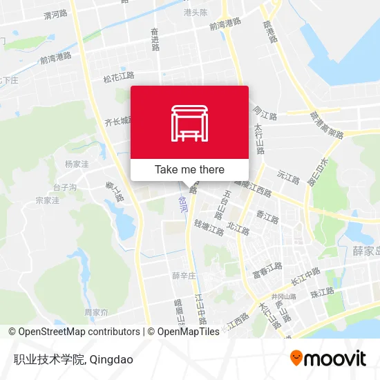 职业技术学院 map