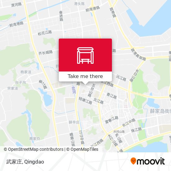 武家庄 map