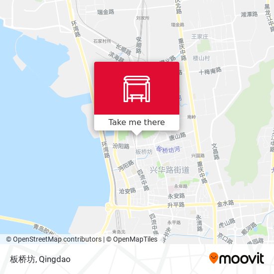 板桥坊 map