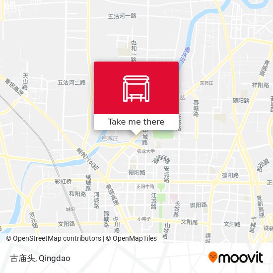 古庙头 map