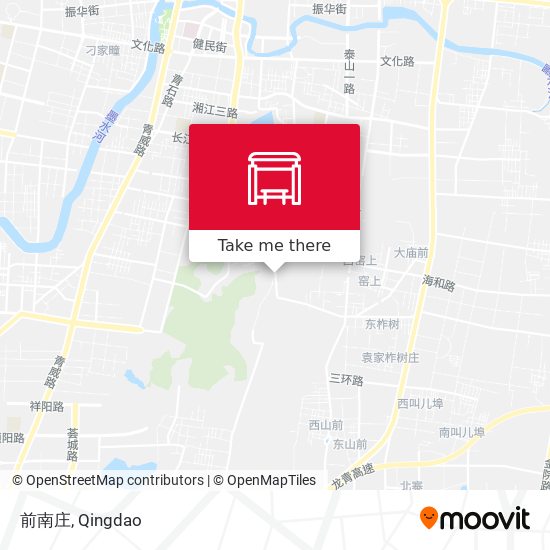 前南庄 map