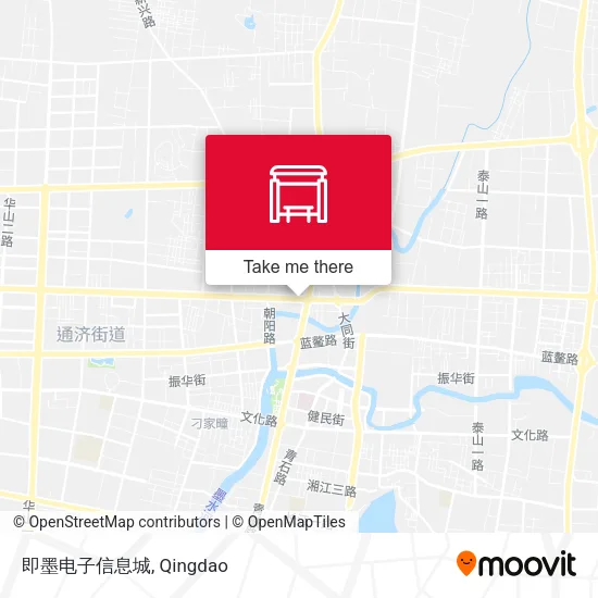 即墨电子信息城 map