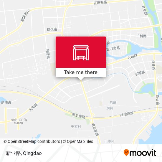 新业路 map