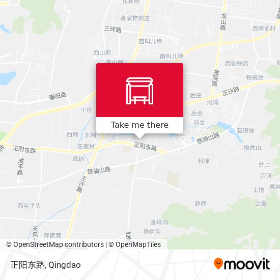 正阳东路 map
