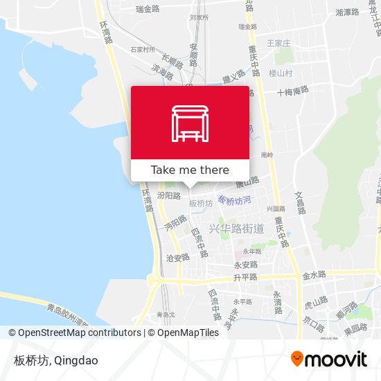 板桥坊 map