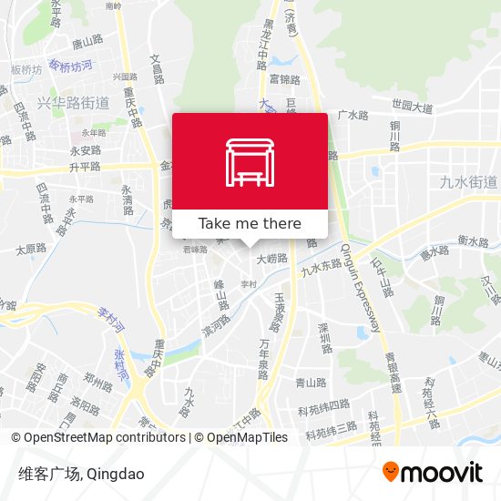 维客广场 map