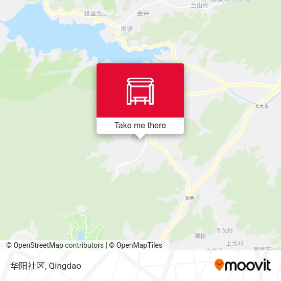 华阳社区 map