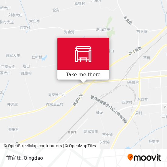 前官庄 map