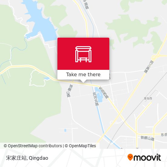 宋家庄站 map
