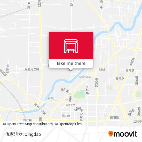 仇家沟岔 map