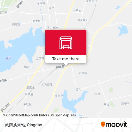 藏南换乘站 map