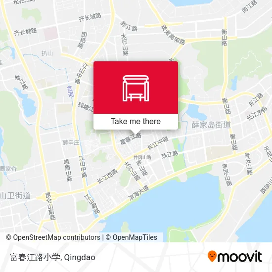 富春江路小学 map