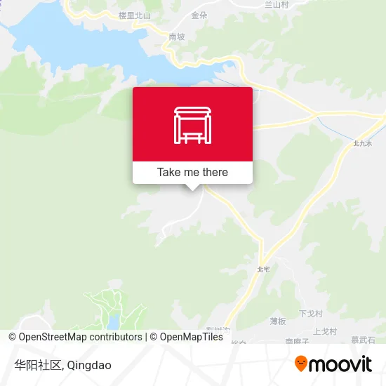 华阳社区 map