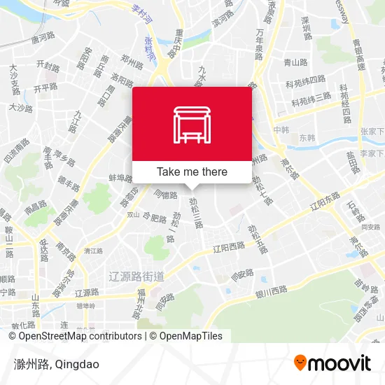 滁州路 map