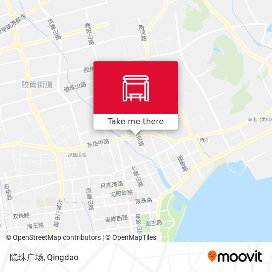 隐珠广场 map