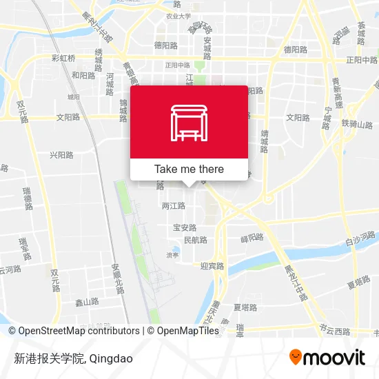 新港报关学院 map