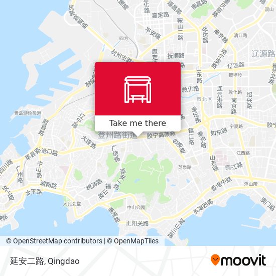 延安二路 map