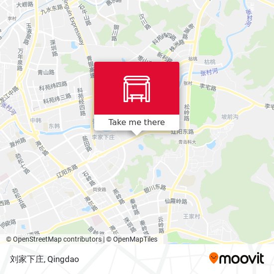 刘家下庄 map