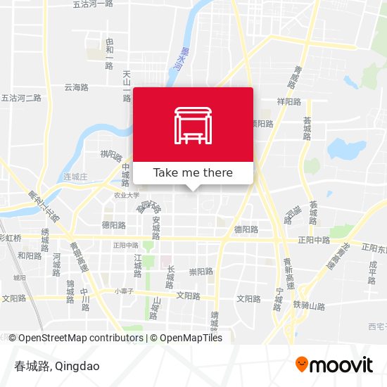 春城路 map