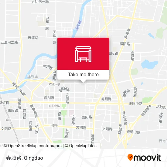春城路 map