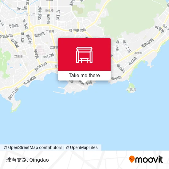 珠海支路 map