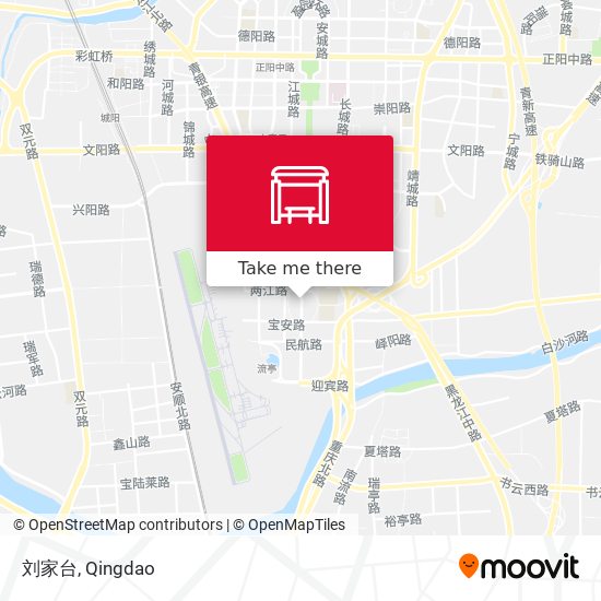 刘家台 map
