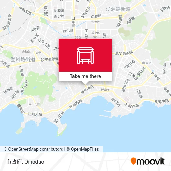 市政府 map