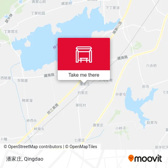 潘家庄 map