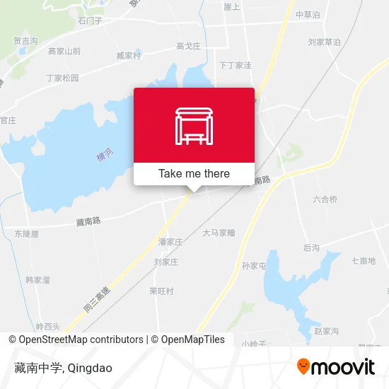 藏南中学 map