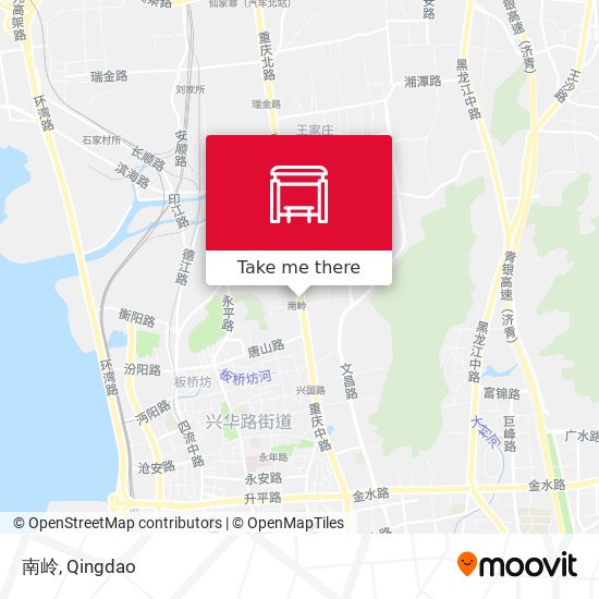 南岭 map