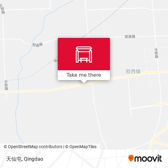天仙屯 map