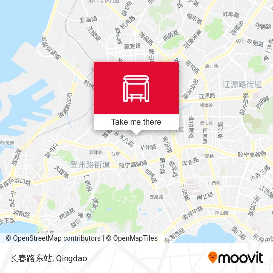 长春路东站 map