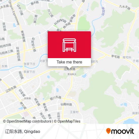 辽阳东路 map