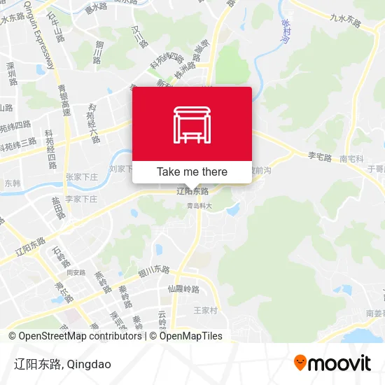 辽阳东路 map