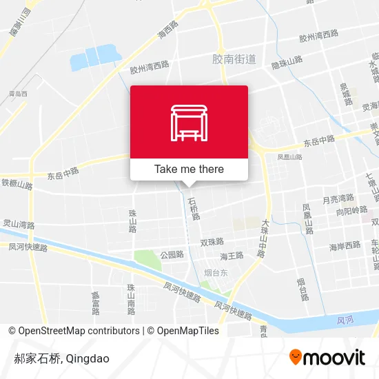 郝家石桥 map