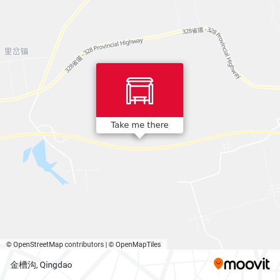 金槽沟 map