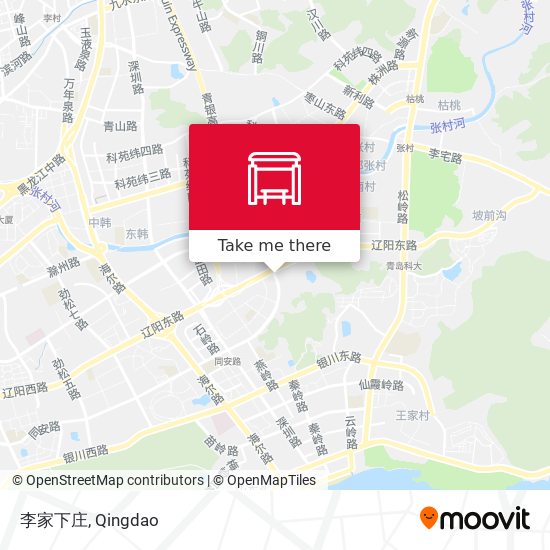 李家下庄 map