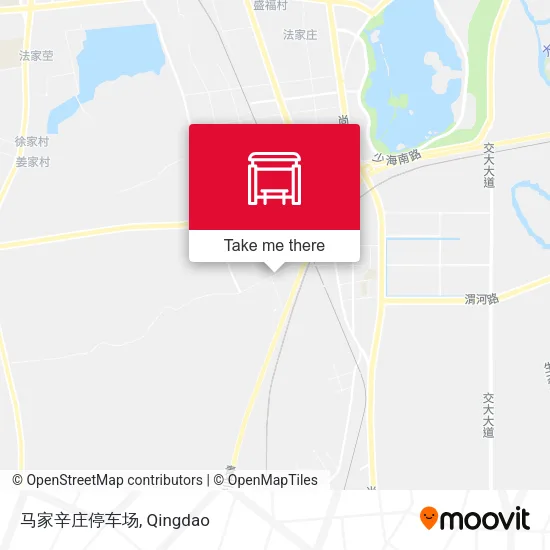 马家辛庄停车场 map