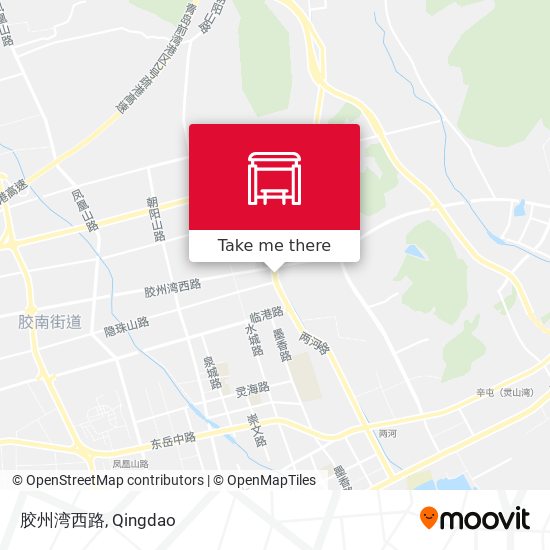 胶州湾西路 map