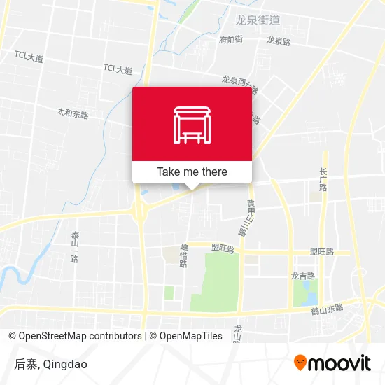 后寨 map