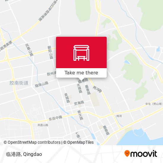 临港路 map