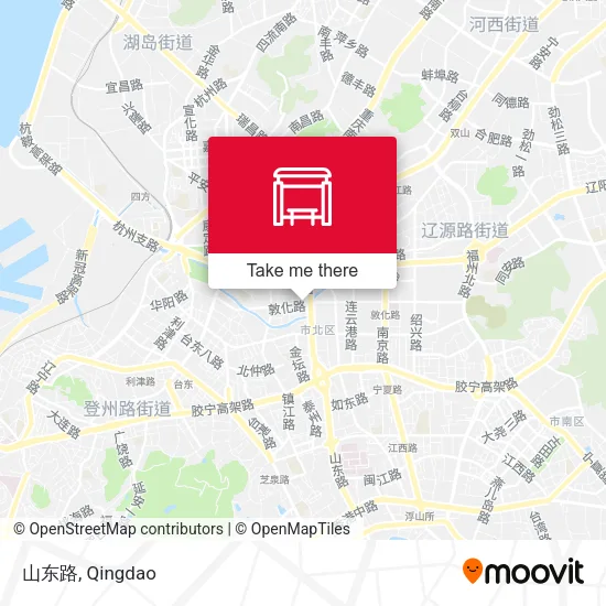 山东路 map